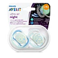 2 Chupetes Avent Nocturno 6-18m Azul SCF376/21 - Miniatura 7