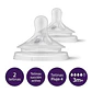 Pack 2 Tetinas Natural 4.0 Avent Flujo Rápido 3m+ - Miniatura 2