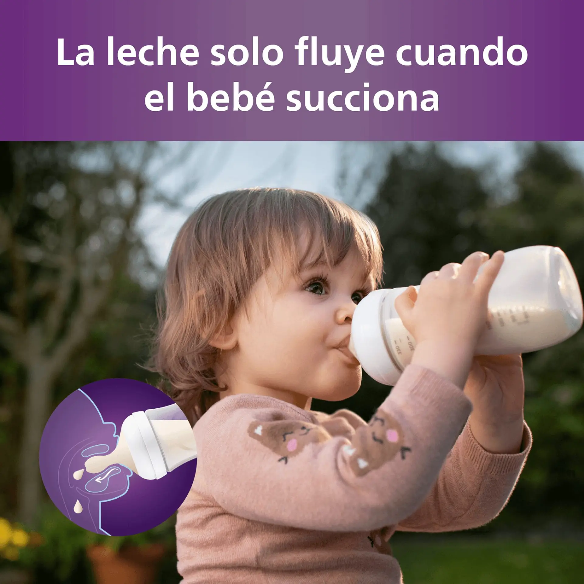 Pack 2 Tetinas Natural 3.0 Avent Flujo Medio 1m+ 4