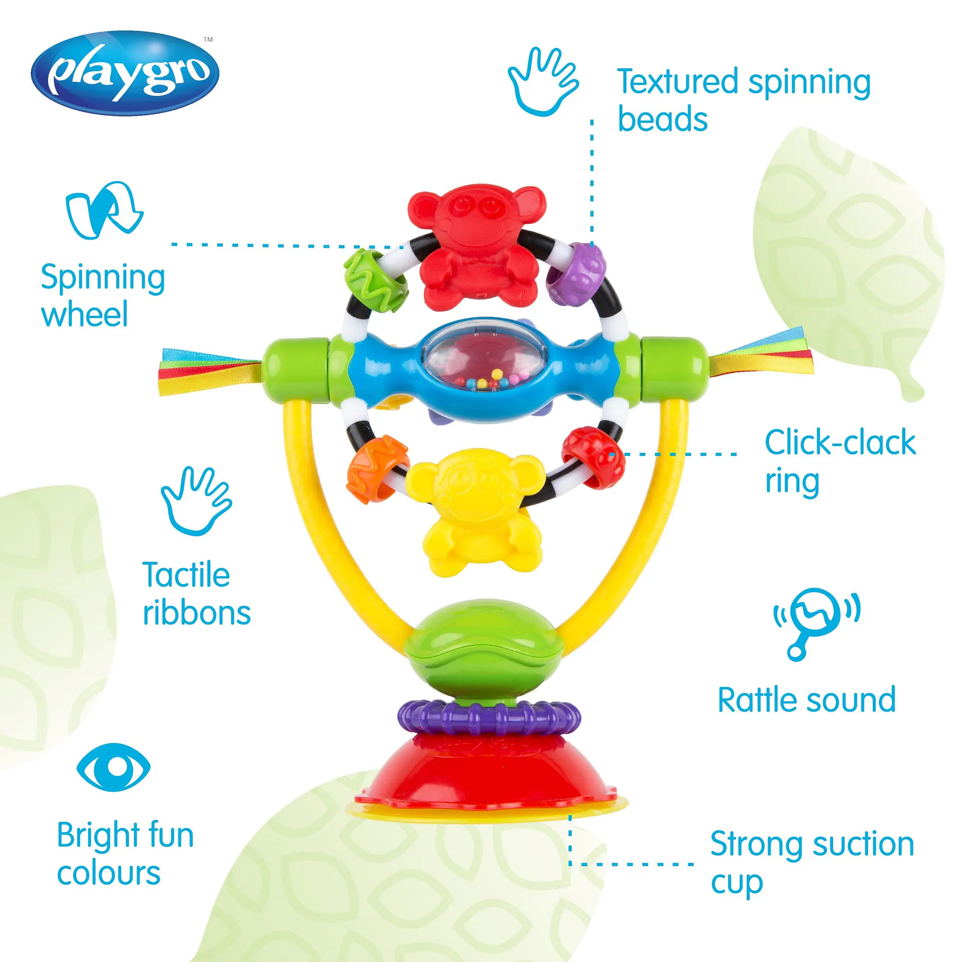 Juguete Giratorio Para Mesa De Comer Playgro 8