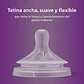 Pack 2 Tetinas Natural 6.0 Avent Flujo Espesos 6m+ - Miniatura 3