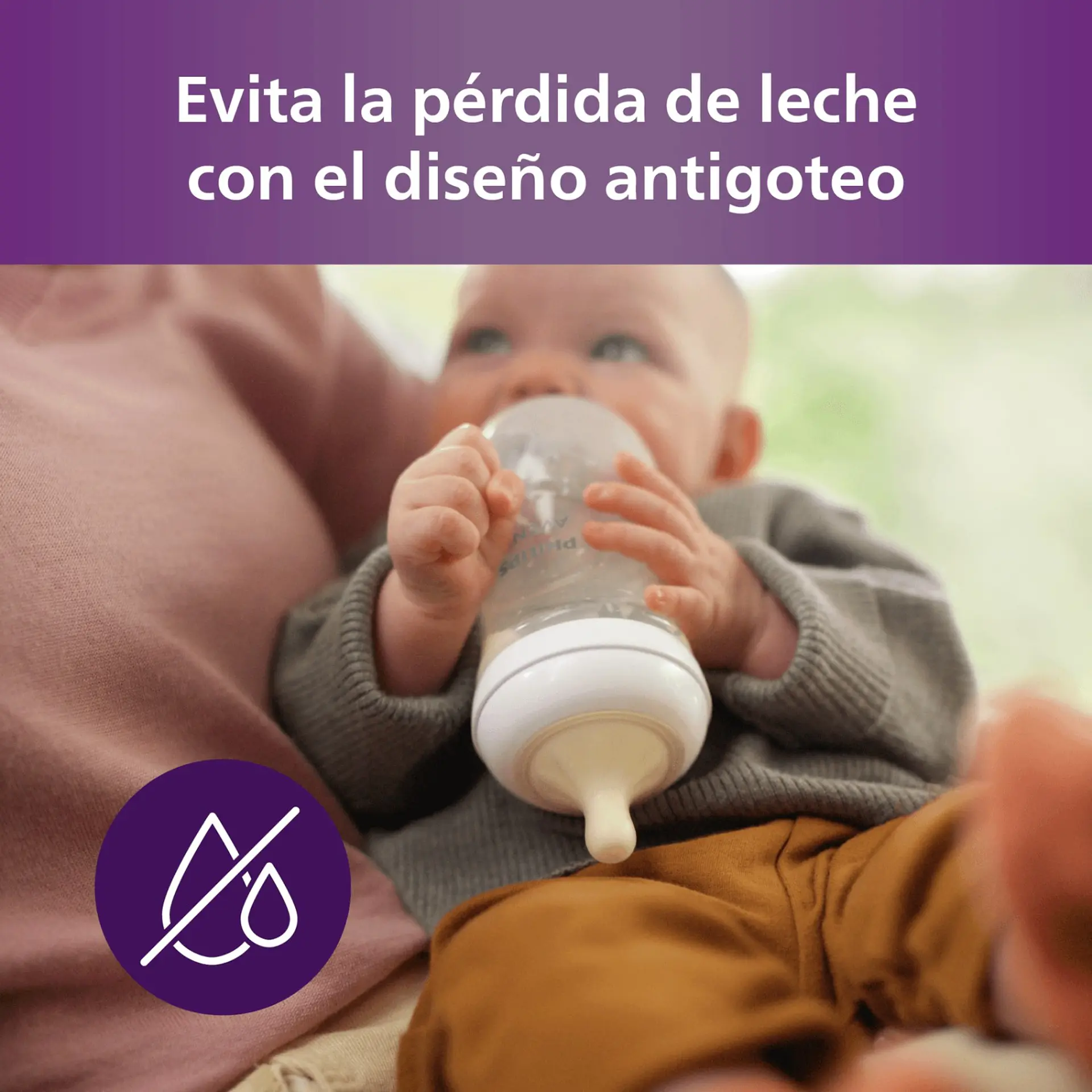 Pack 2 Tetinas Natural 4.0 Avent Flujo Rápido 3m+ 6