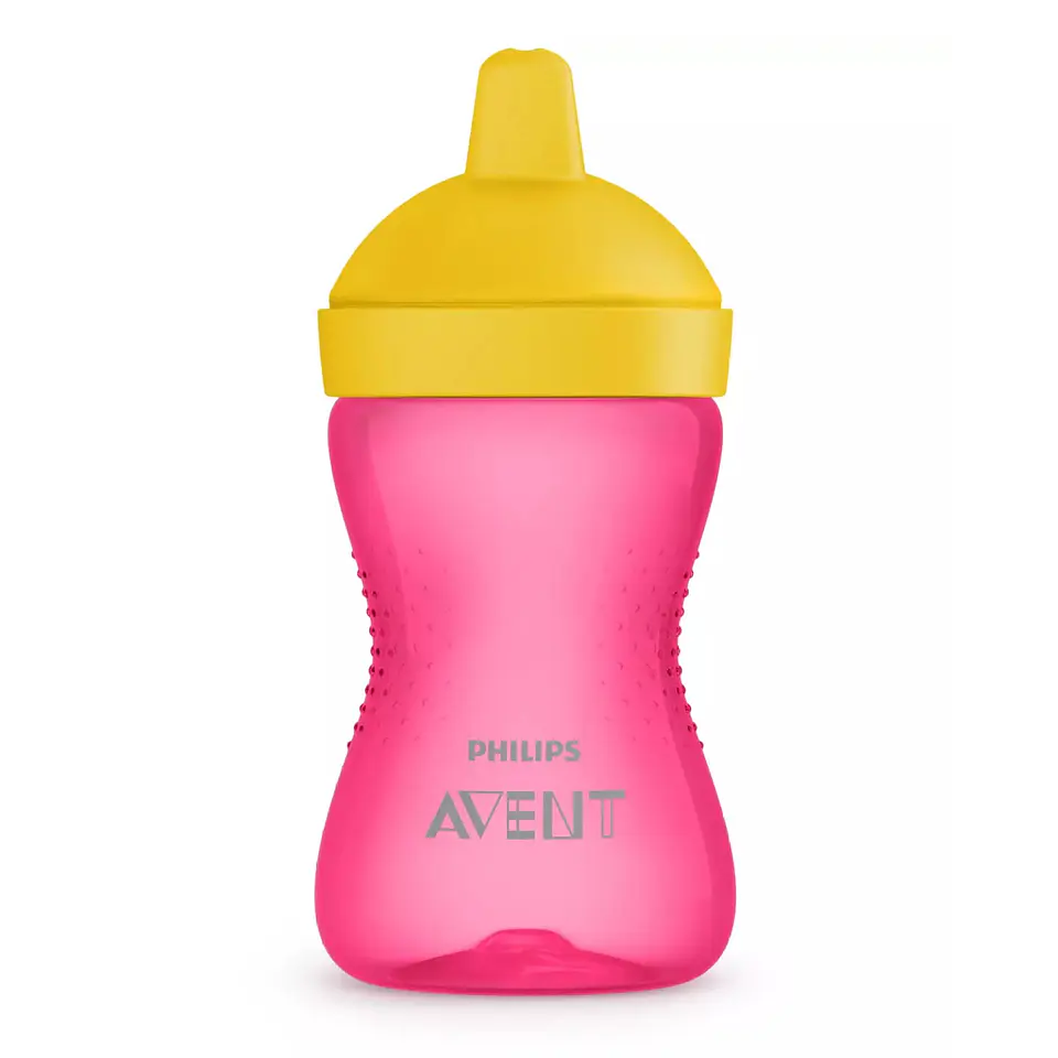 Vaso Boquilla Rígida Avent Spout Cup Rosado SCF803/04 12m+ 1