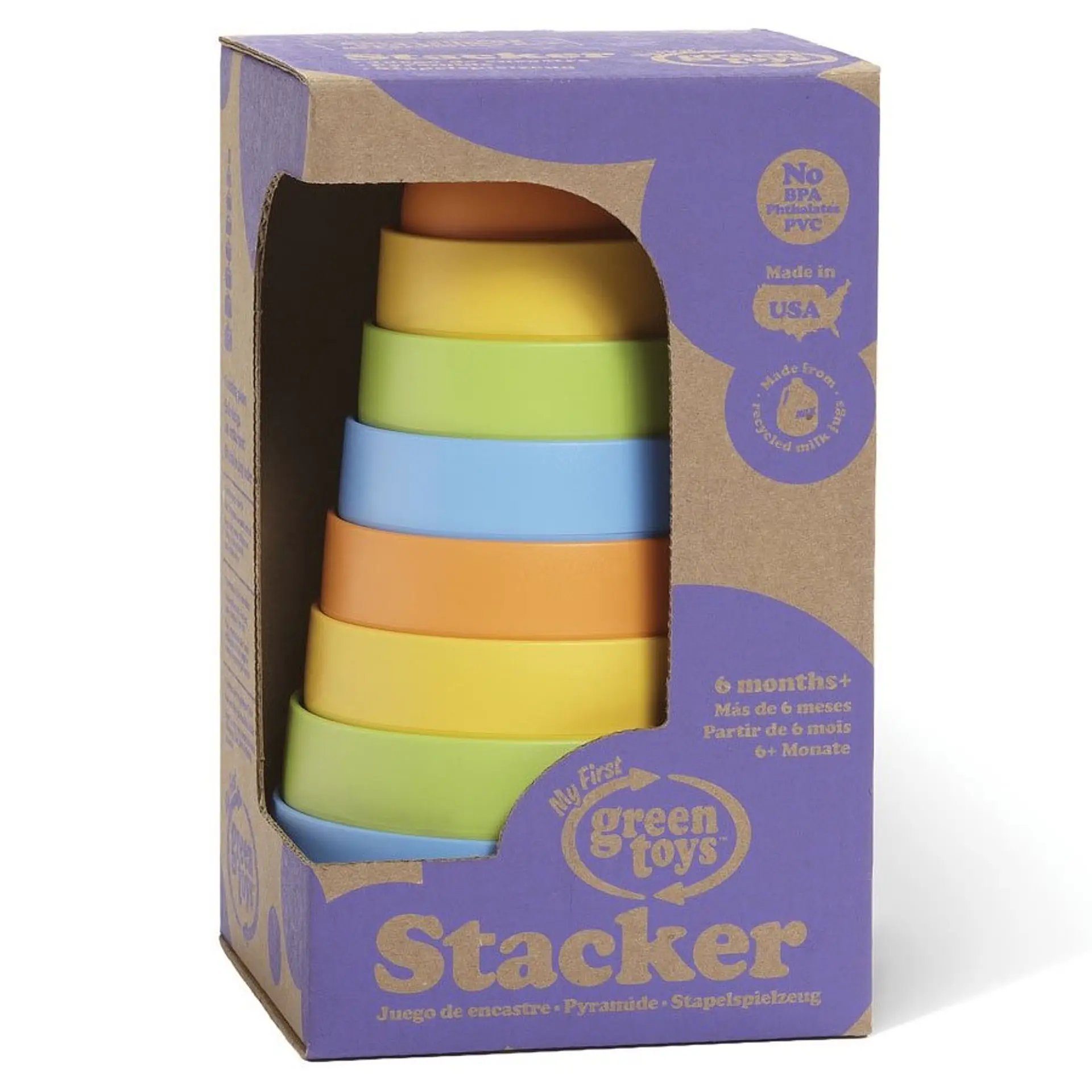 Green Toys Stacker Mi Primera Apiladora 8 pcs 2
