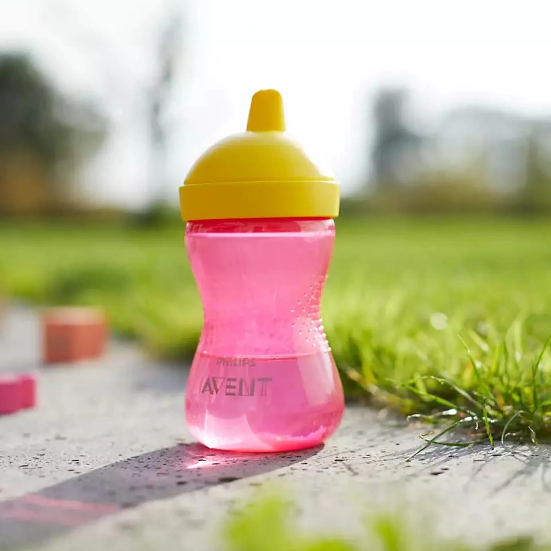 Vaso Boquilla Rígida Avent Spout Cup Rosado SCF803/04 12m+ 7