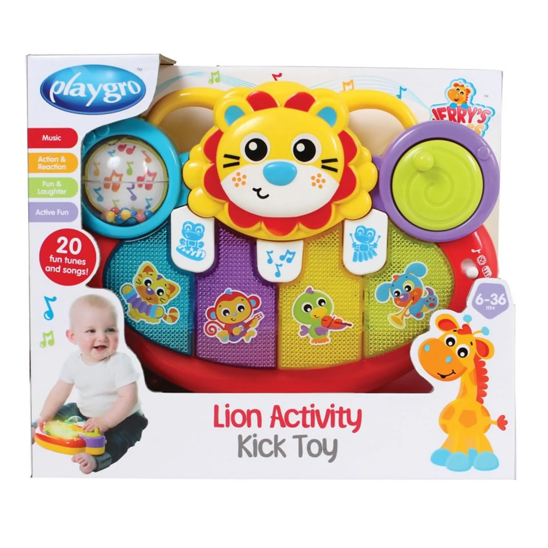 Piano De Actividades Playgro Leon Con Luces 2