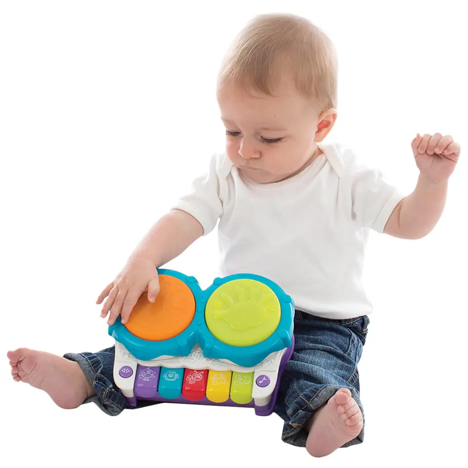 Juguete Piano De Actividades Musica Y Luces Playgro 3