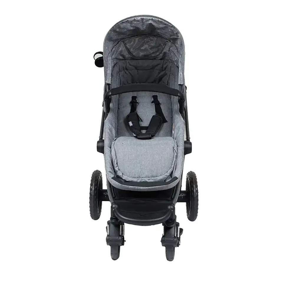 Coche Moises Con Huevito Y Base Infanti Epic 5g gris 2