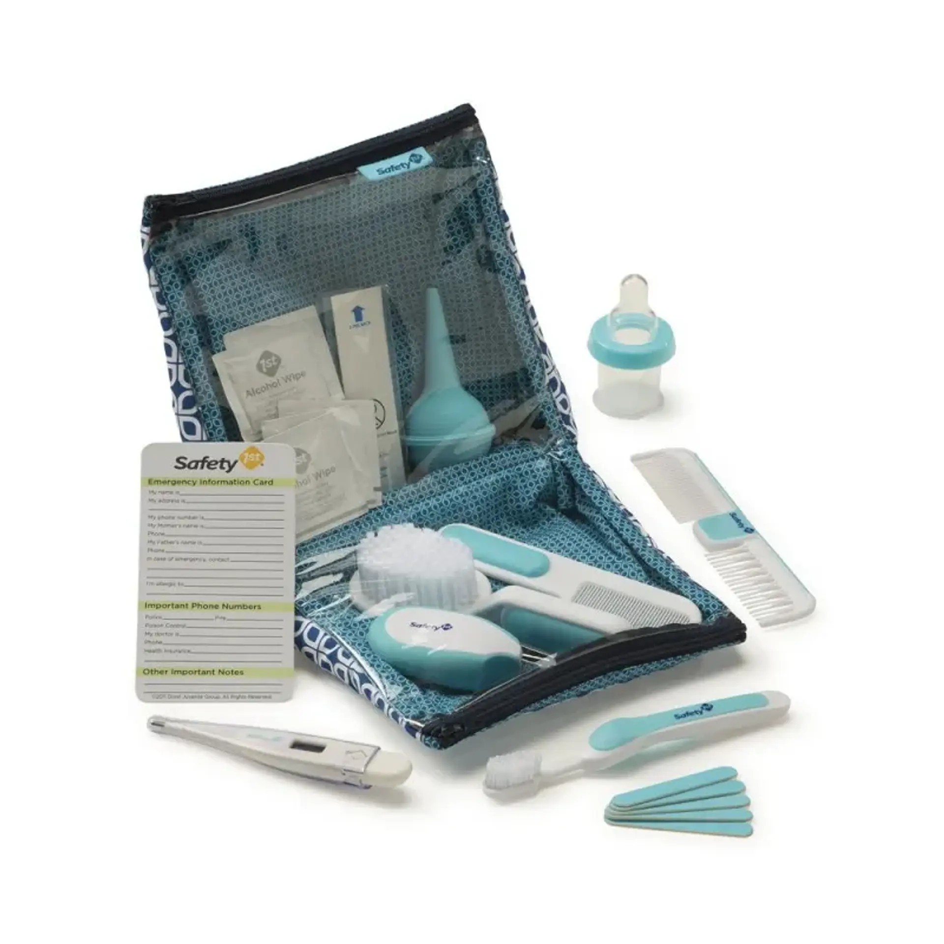 Kit De Aseo Y Salud Bebe Celeste Safety 1st 25 pcs 1