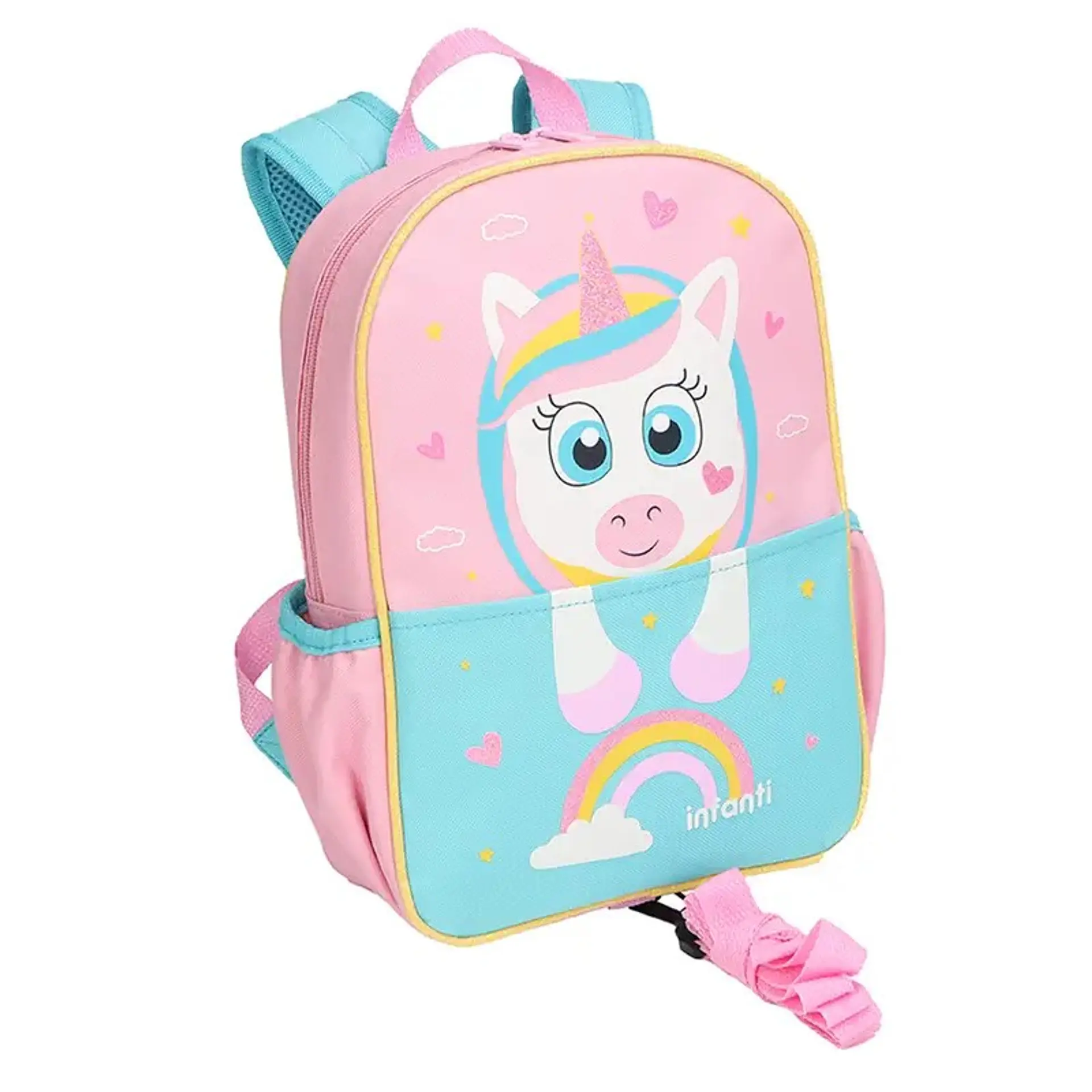 Mochila Infanti Con Arnés de Seguridad Unicornio 1