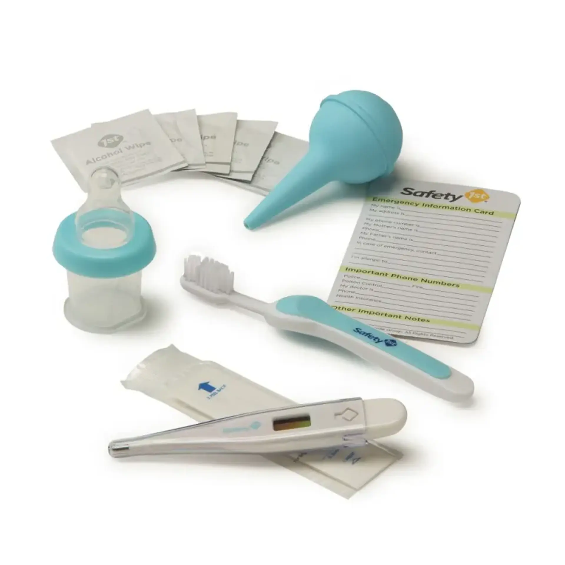 Kit De Aseo Y Salud Bebe Celeste Safety 1st 25 pcs 4