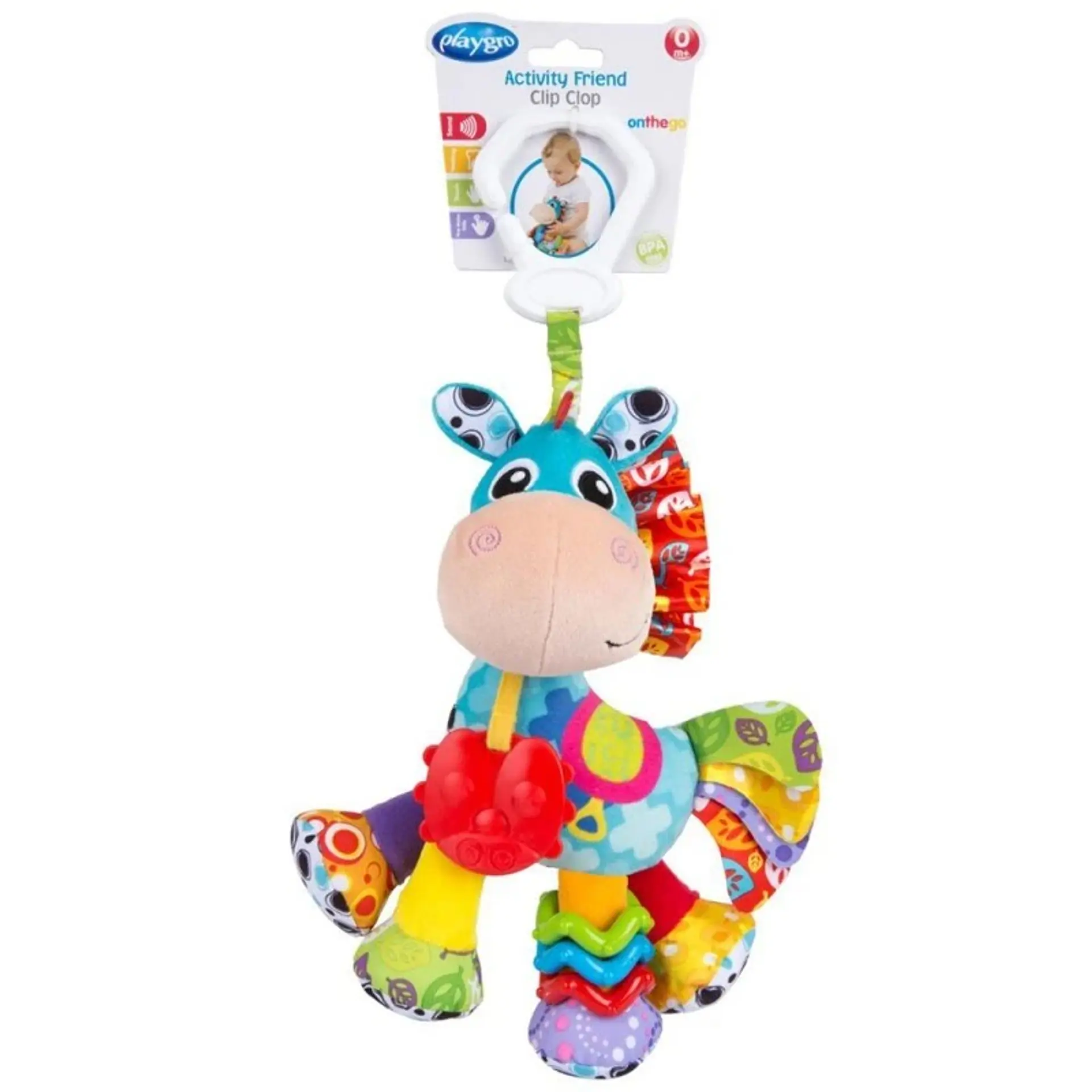 Sonajero Amigos Y Actividades Playgro Clip Clop 4