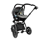 Coche Moises Con Huevito Y Base Infanti Epic 5g gris - Miniatura 14
