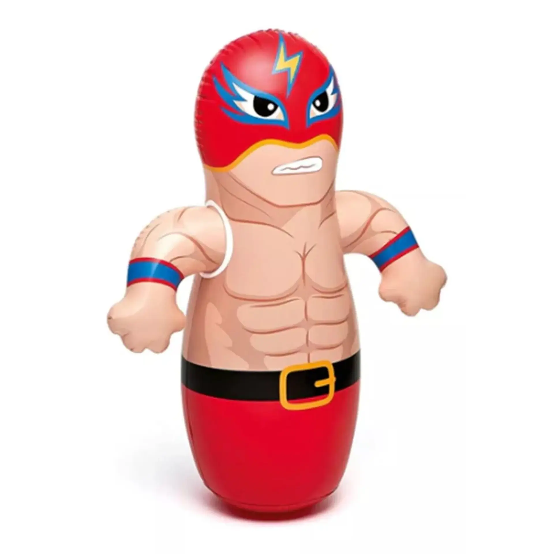 Mono Porfiado Inflable Intex Luchador Enmascarado 1