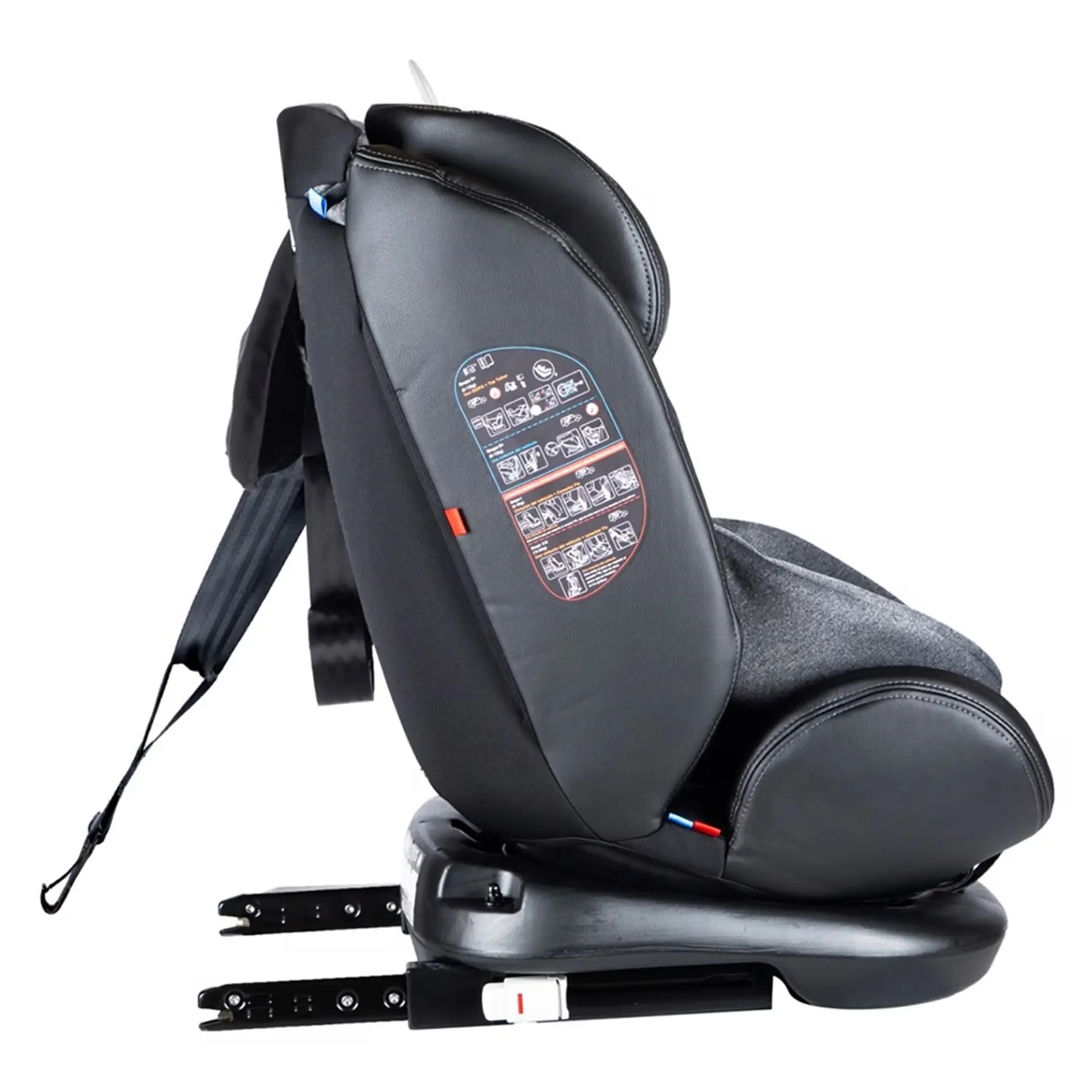 Silla Auto Convertible I-Giro 360 Infanti Dark Grey 3