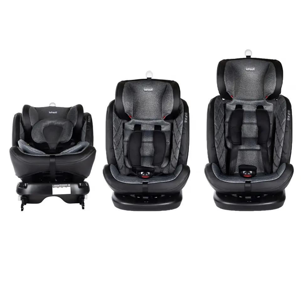 Silla Auto Convertible I-Giro 360 Infanti Dark Grey 7