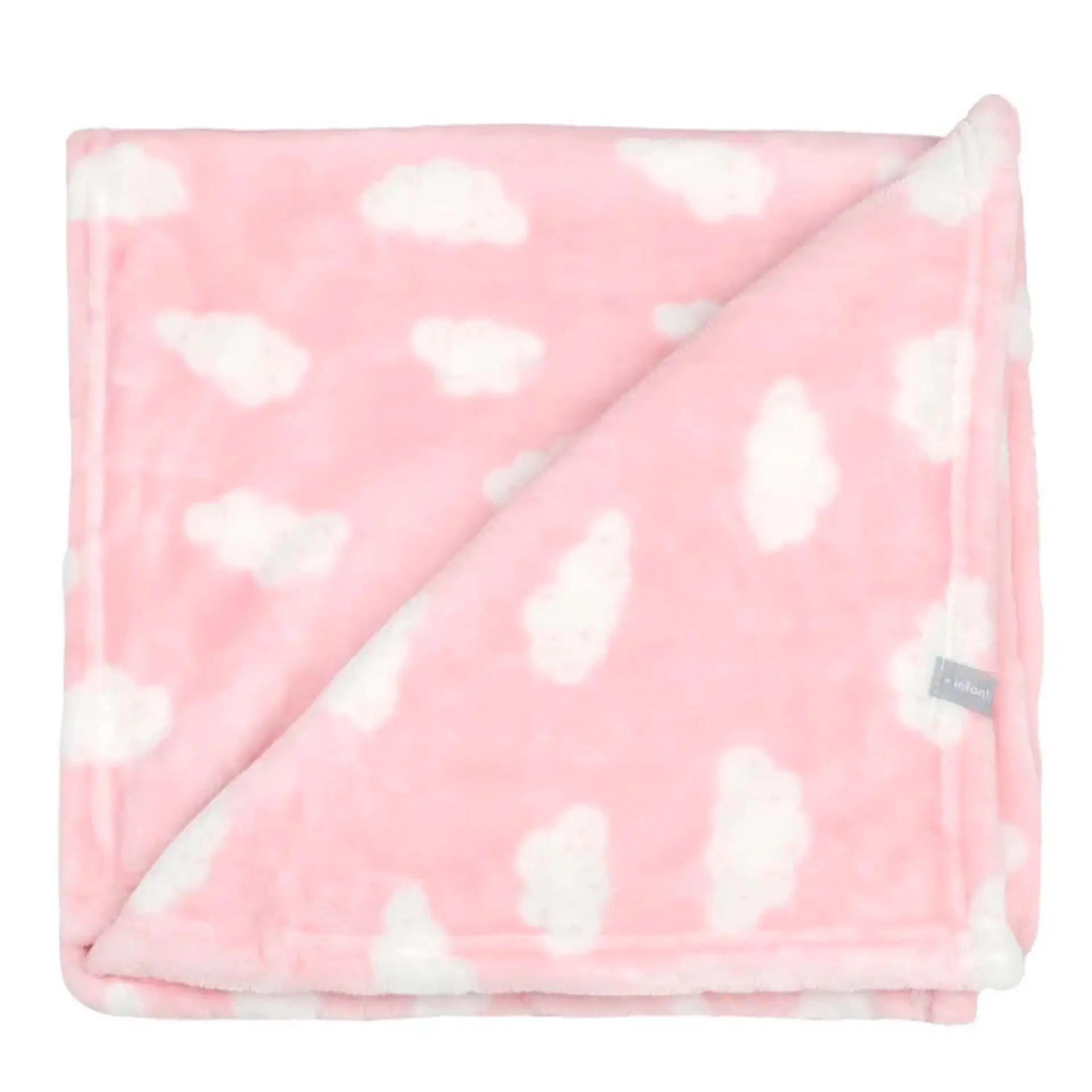 Pack 2 Mantas Infanti Polar 75x100cm Rosado 2