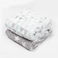 Pack 2 Mantas Infanti Polar 75x100cm Gris - Miniatura 2