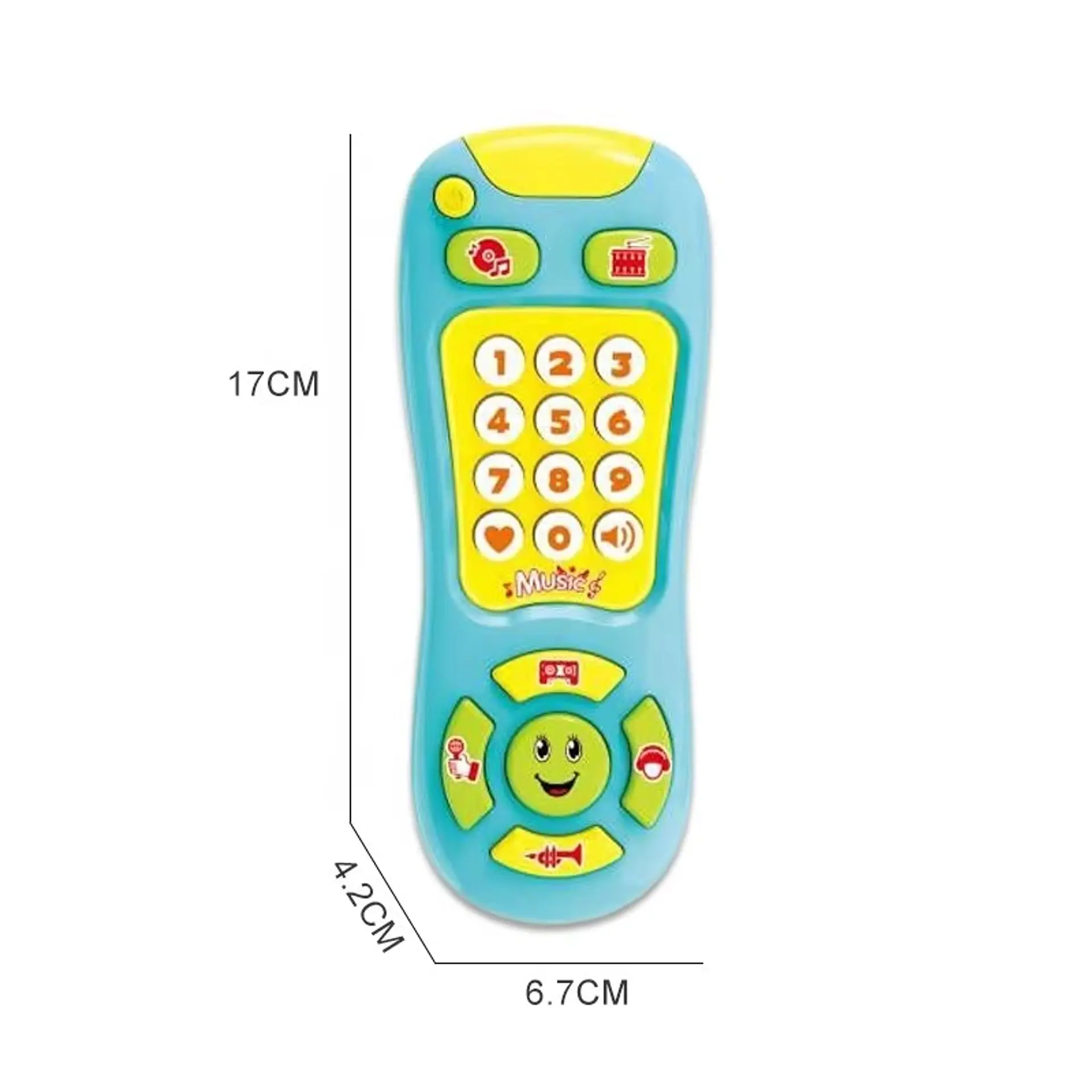 Juguete Bebes Control Remoto Musical Didáctico 4