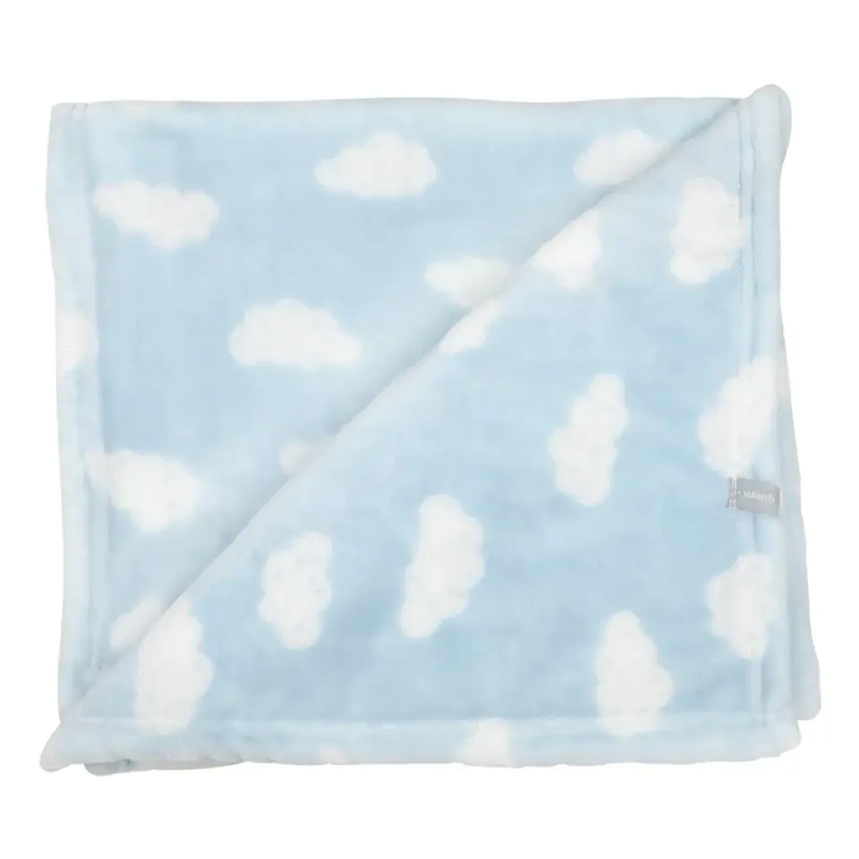 Pack 2 Mantas Infanti Polar 75x100cm Gris 5
