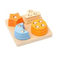 Juguete de Madera Apilable Para Bebés 12 Piezas - Miniatura 1