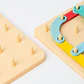 Tablero de Madera Geometría Clasificación Montessori 33 pcs - Miniatura 6