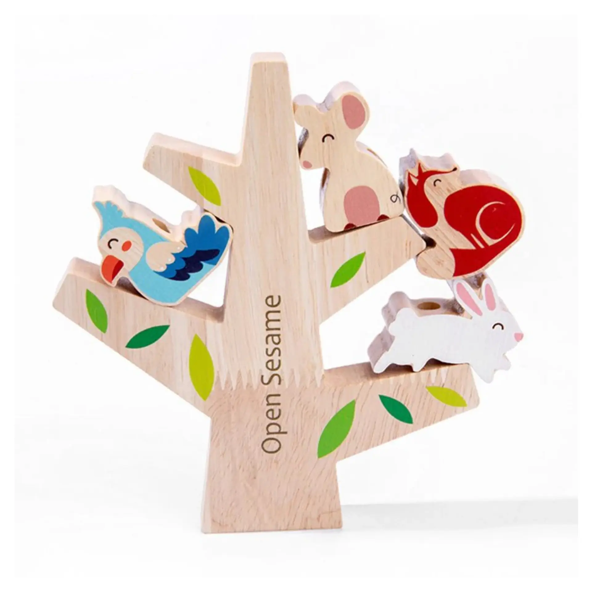Árbol de Madera Equilibrio Enhebrado Didáctico Montessori 2