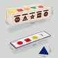 Caja Madera Clasificación Figuras y Colores Didáctico Montessori - Miniatura 2