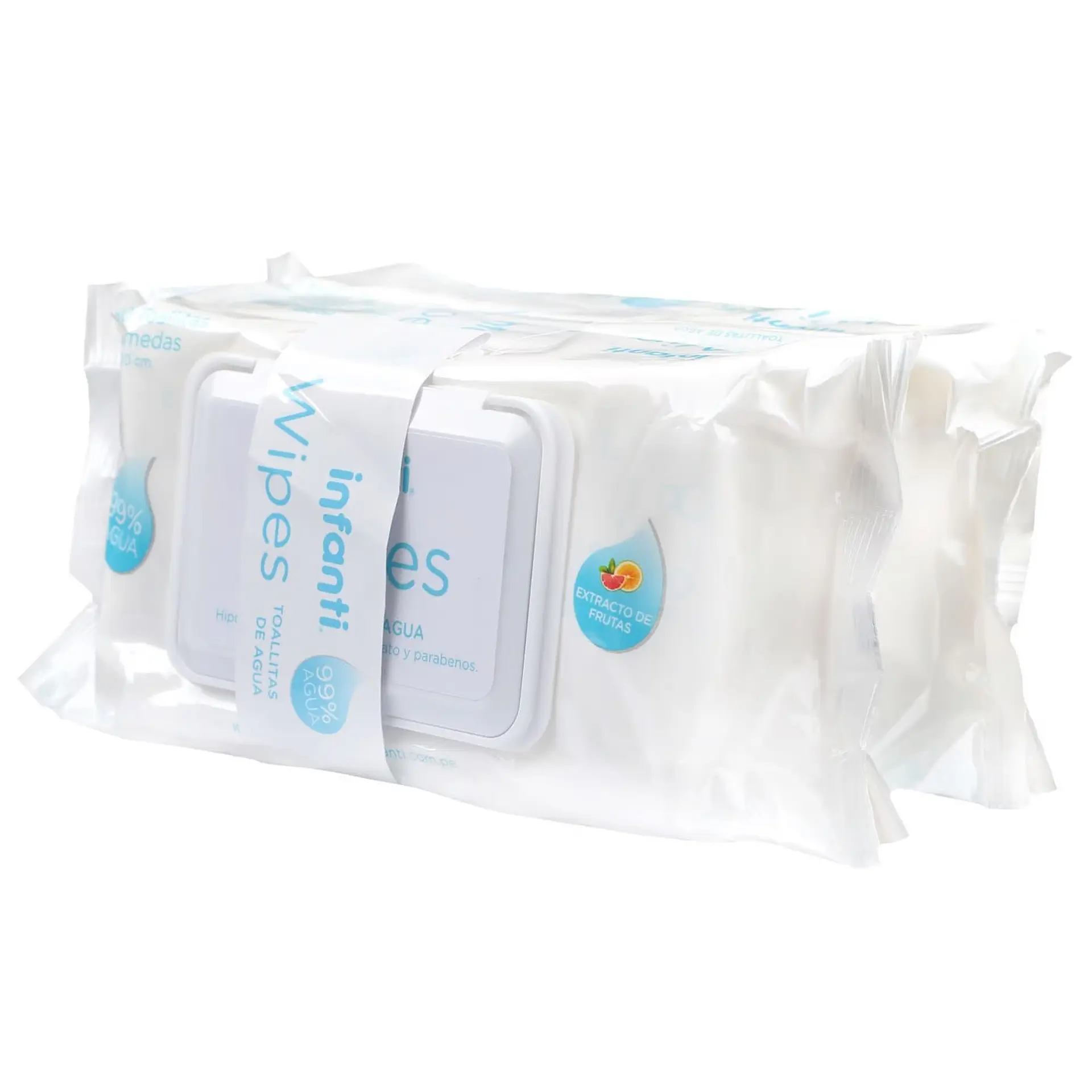 Toallitas Húmedas Infanti Water Wipes Pack 2x80 Un 1