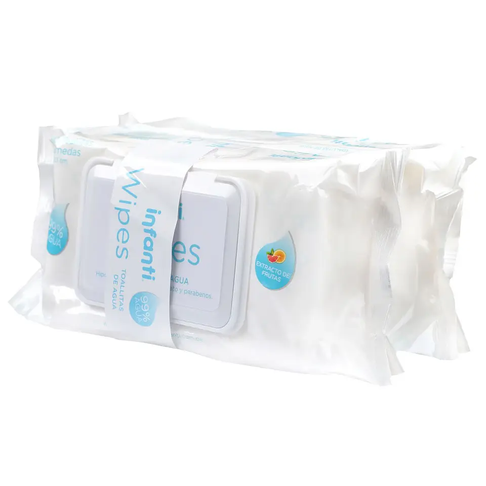 Toallitas Húmedas Infanti Water Wipes Pack 2x80 Un 1