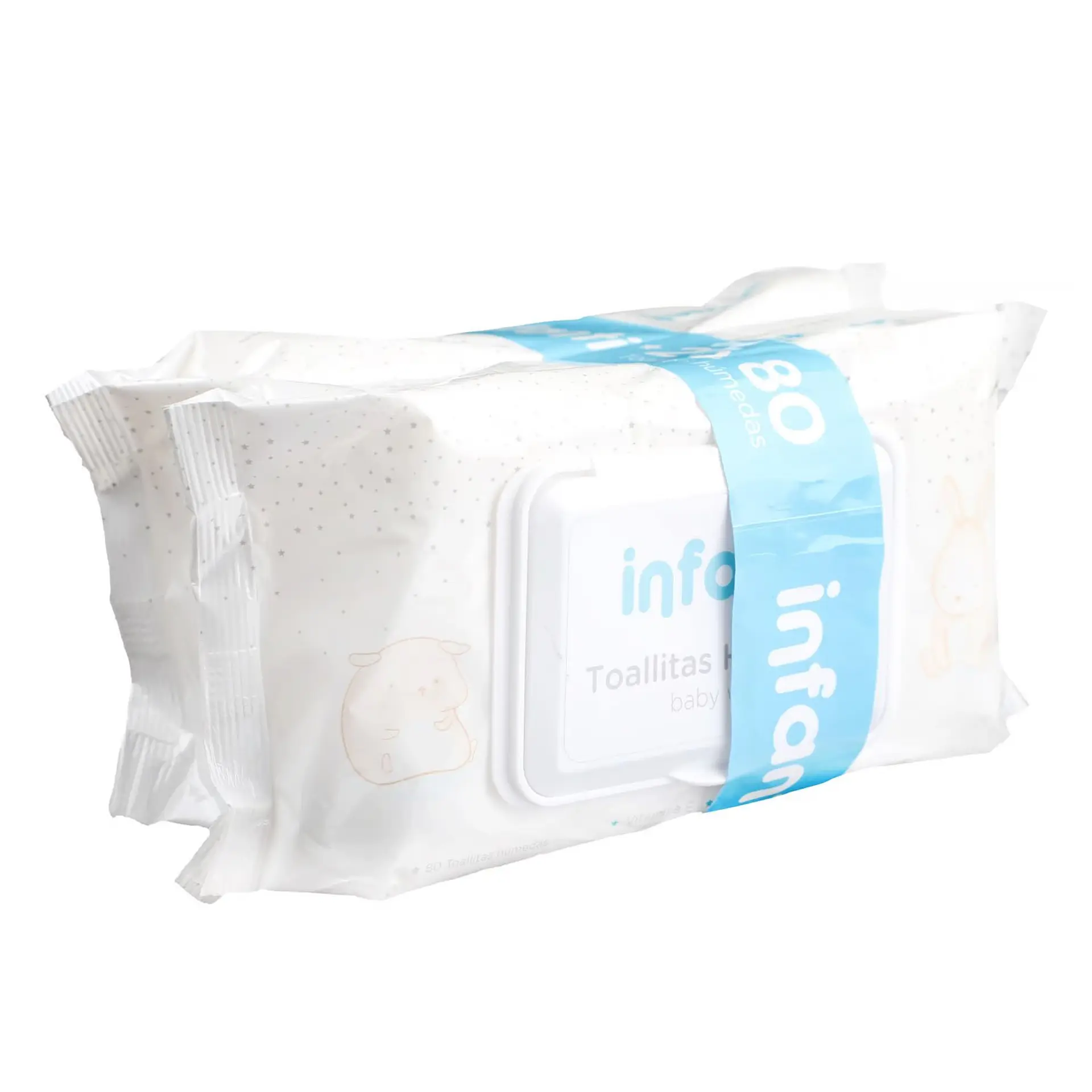 Toallitas Húmedas Infanti Bebé Pack 2 x 80un 2