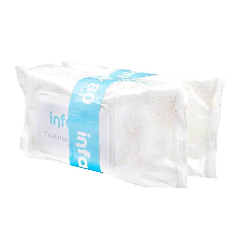Toallitas Húmedas Infanti Bebé Pack 2 x 80un 3