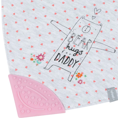 Babero con Mordedor Infanti Impermeable Osita