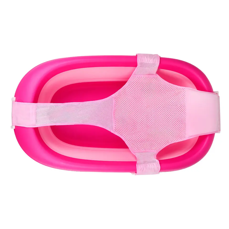 Hamaca Para Bañera Infanti Bubbles Rosada 2
