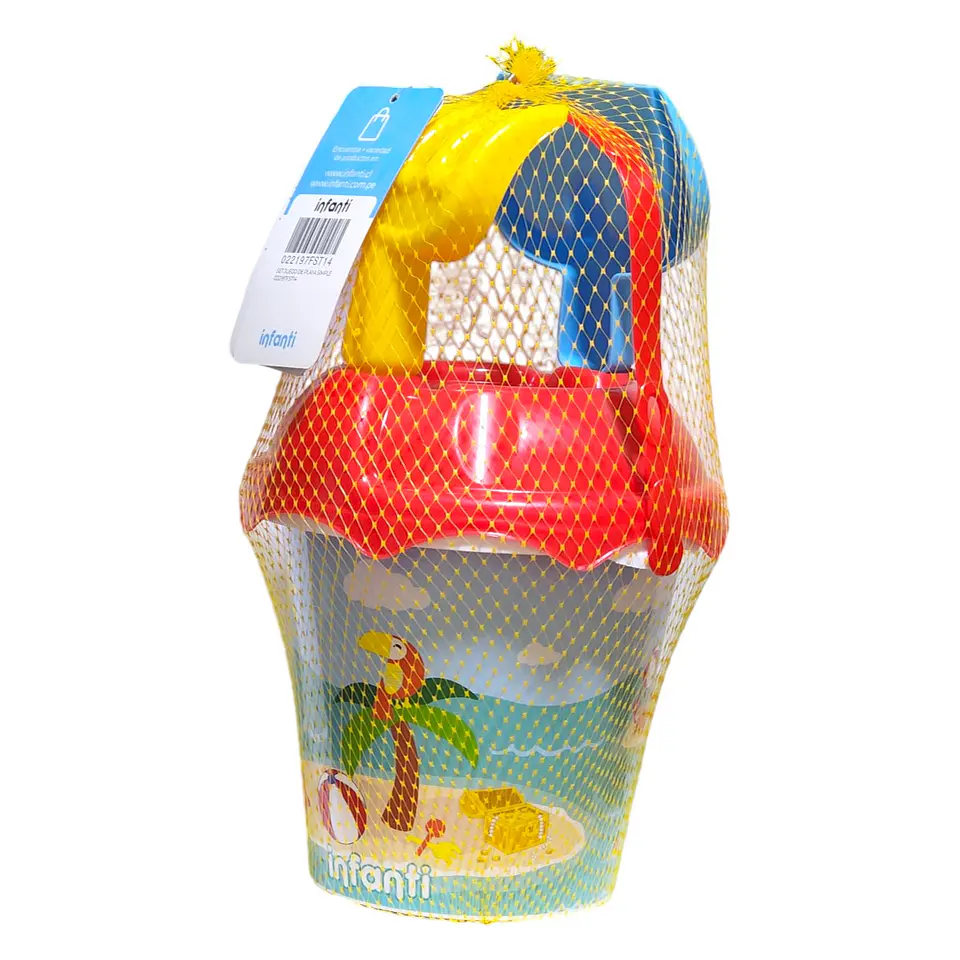 Set Balde Juego de Playa Infanti Simple 1