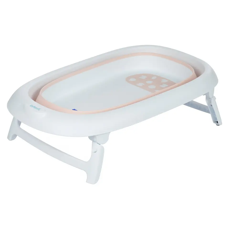 Tina Bañera Plegable Números Rosada Infanti 2