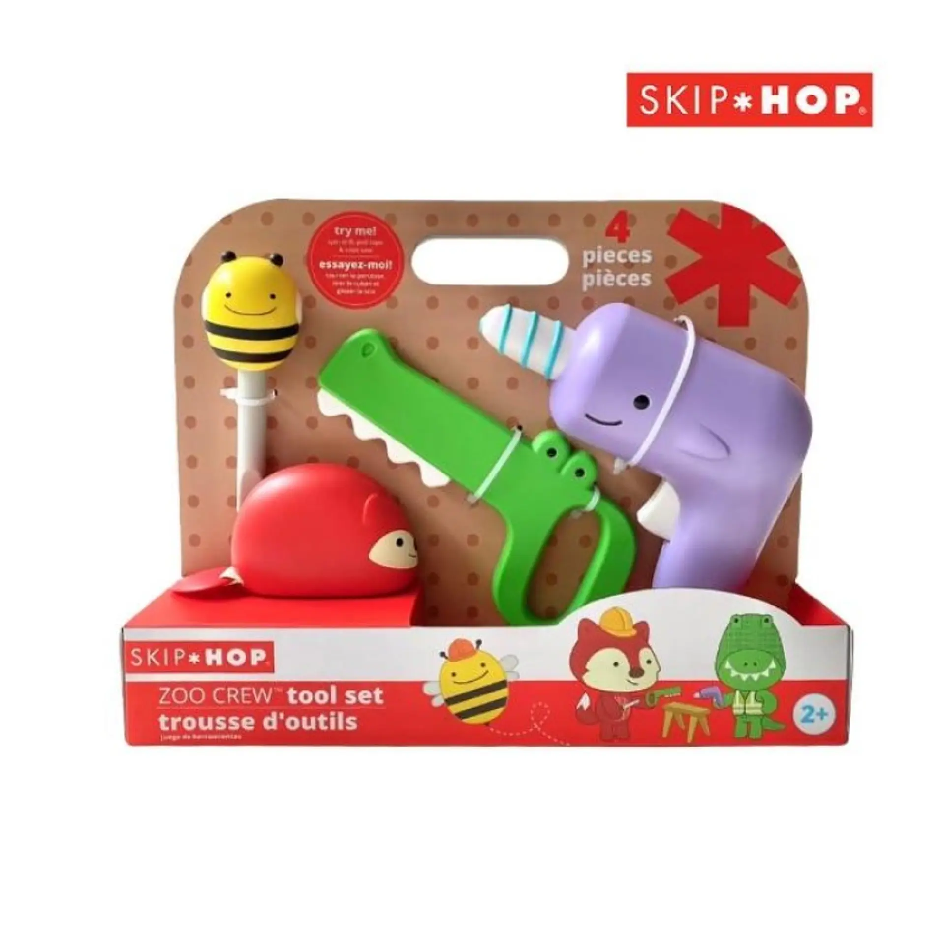Juego De Herramientas Infantiles Crew Zoo Skip Hop 7