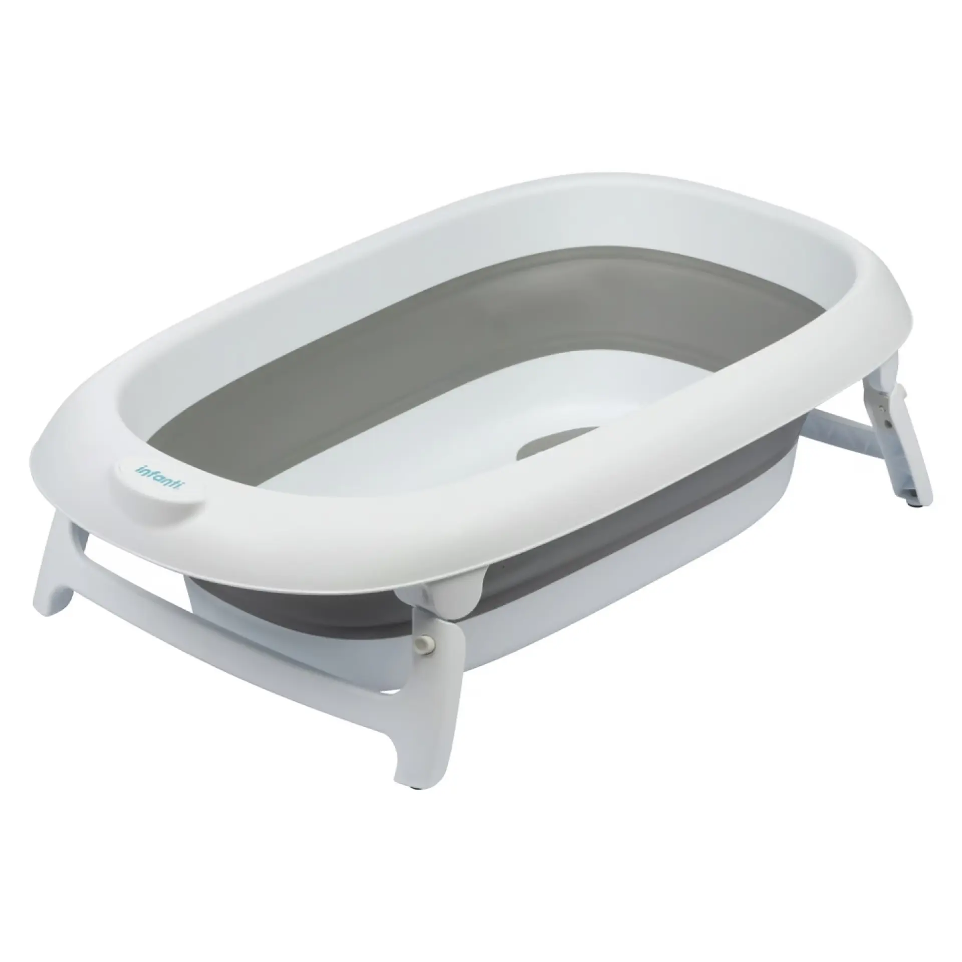 Tina Bañera Plegable Números Gris Infanti 2