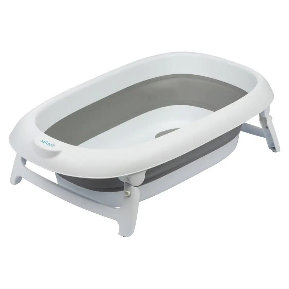 Tina Bañera Plegable Números Gris Infanti 2