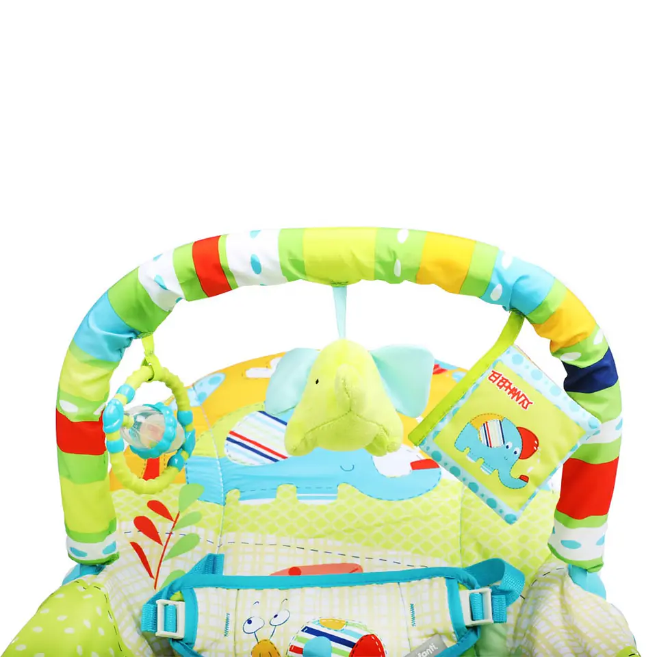 Silla Nido Mecedora Animalitos Verde Infanti 5