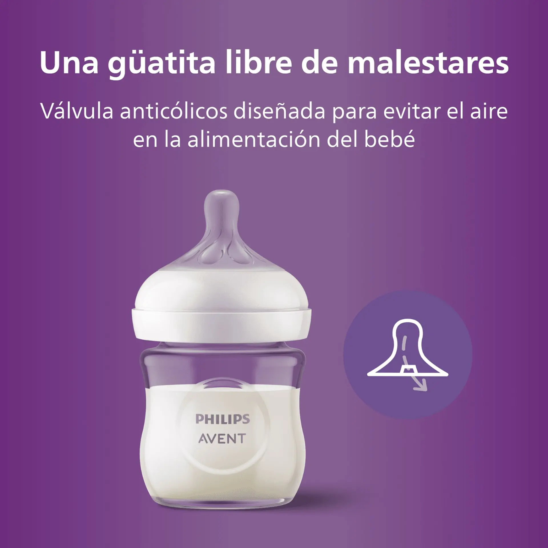 Mamadera Vidrio Natural Avent 2.0 120Ml SCY930/01 4