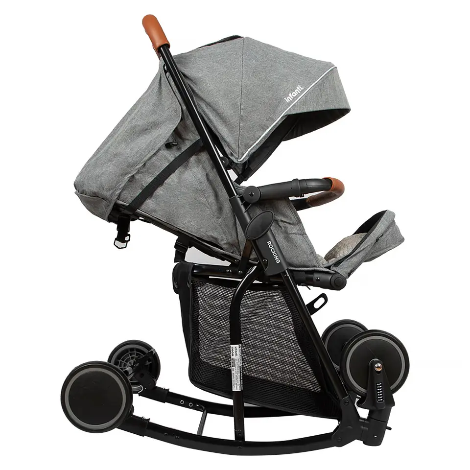 Coche Paseo Rocking Gray Infanti 6