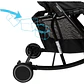Coche Paseo Rocking Gray Infanti - Miniatura 7