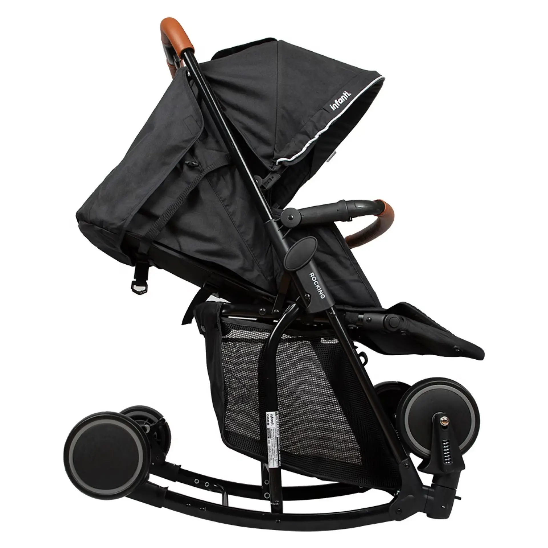 Coche Paseo Rocking Black Infanti 10