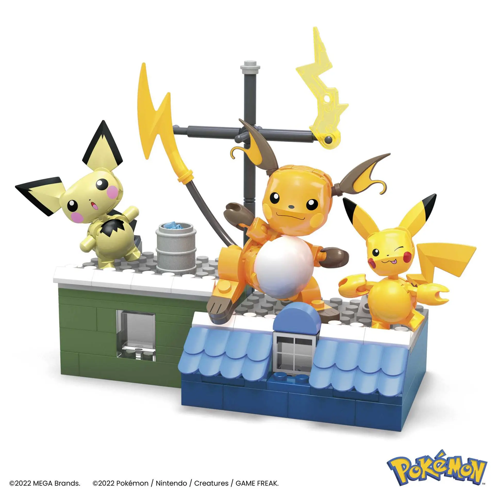 Set Construcción Pokémon Pikachu Evoluciones Mega 159 Pcs 2