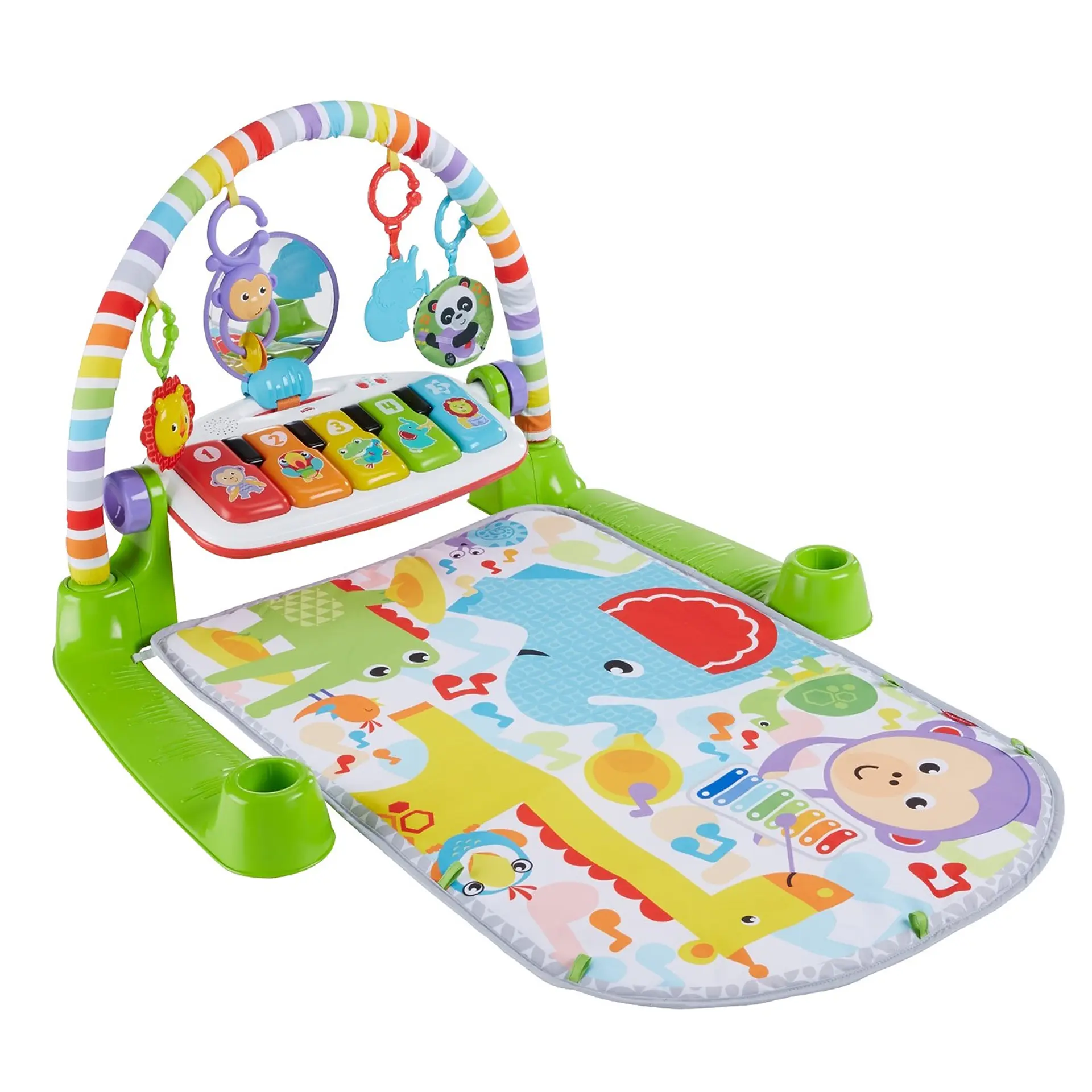 Gimnasio Piano Pataditas Musicales Fisher Price FWT21 1