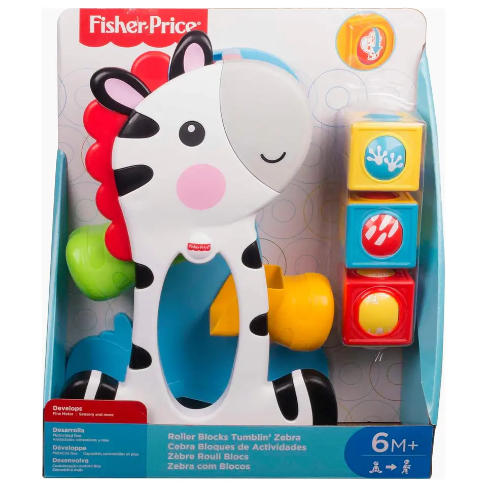 Bloques De Actividades Cebra Fisher Price CGN63 6