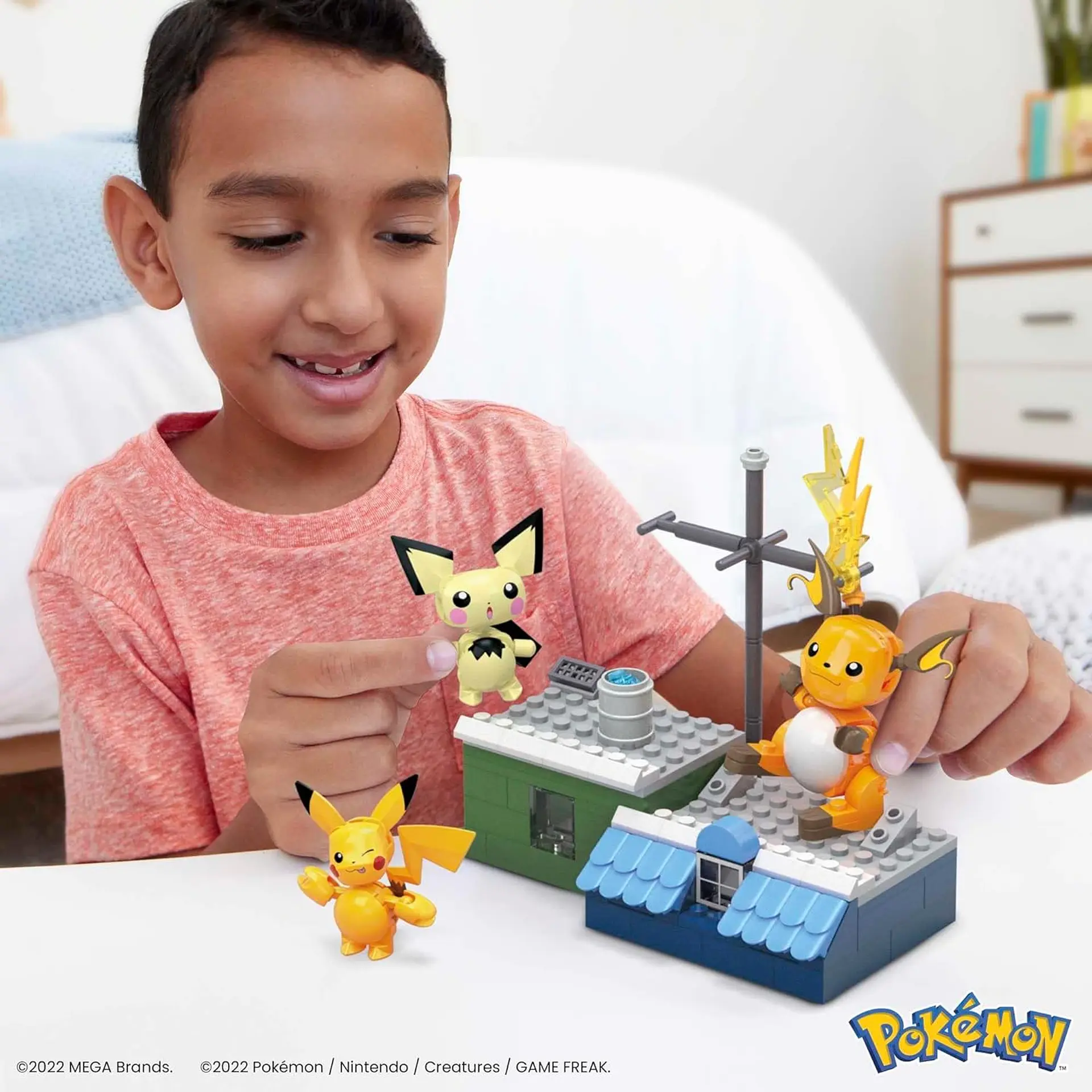 Set Construcción Pokémon Pikachu Evoluciones Mega 159 Pcs 4