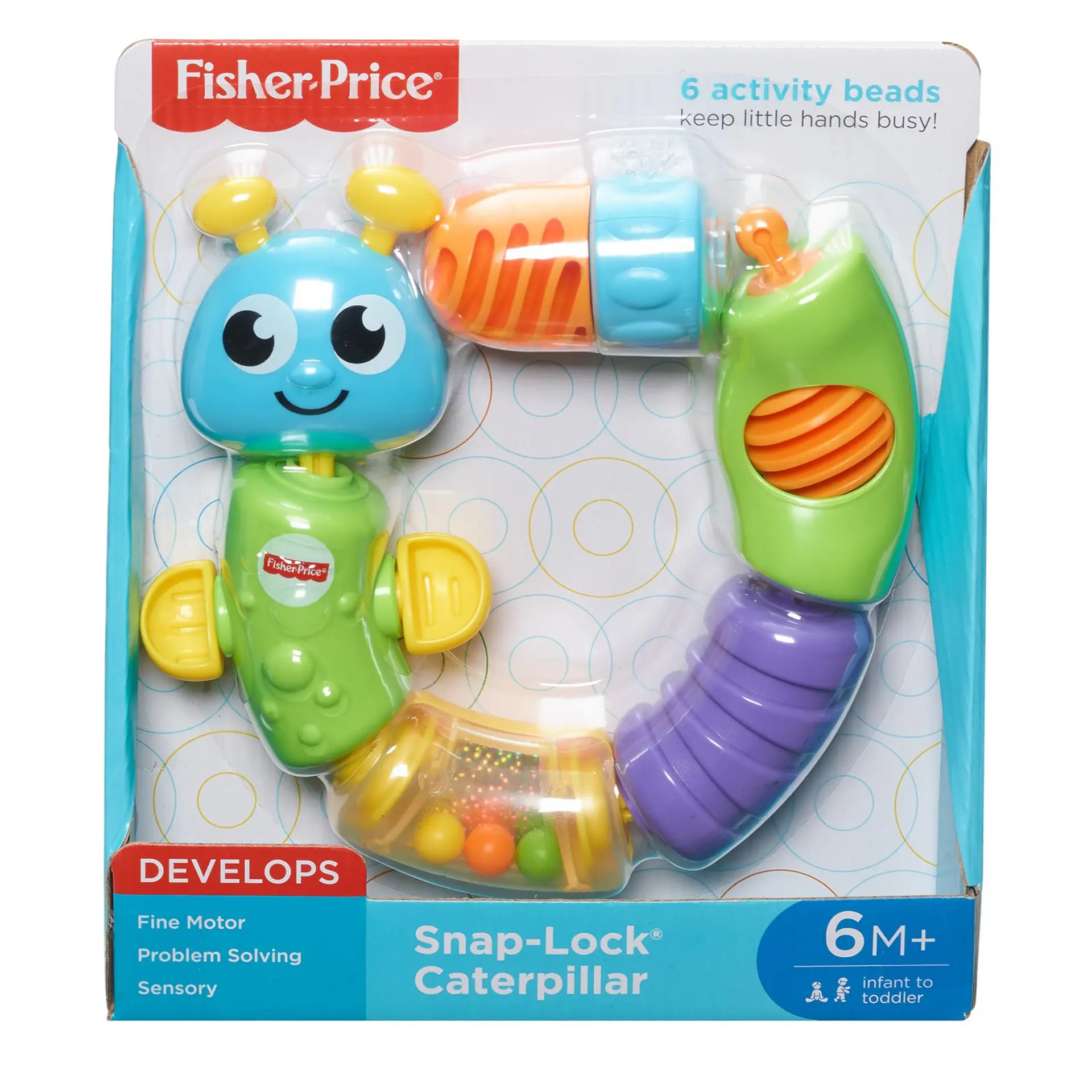 Oruga Cadena De Colores Fisher Price W9834 5