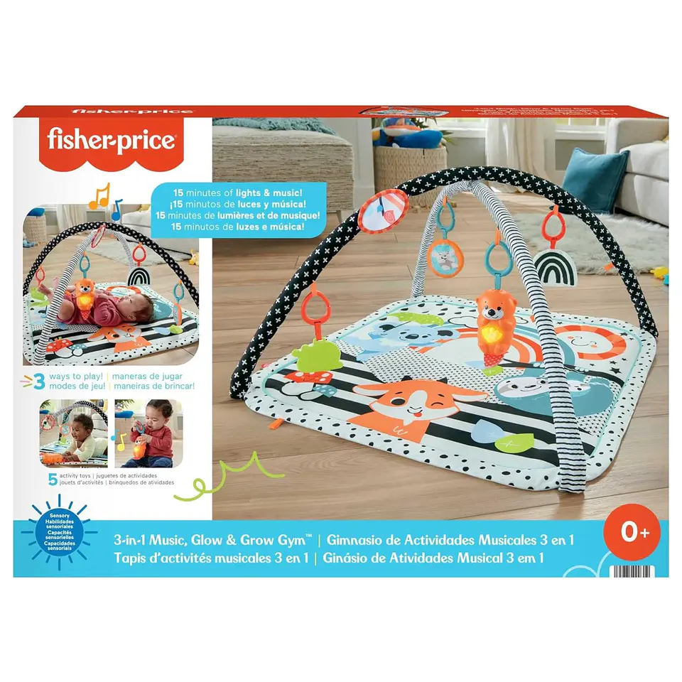 Gimnasio De Actividades Musicales 3 En 1 Fisher Price HBP41 2